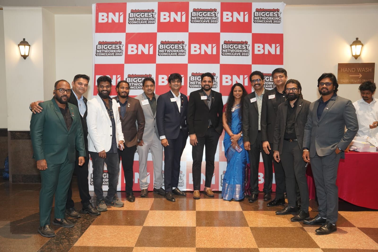 BNI Rajahmundry networking team group photo